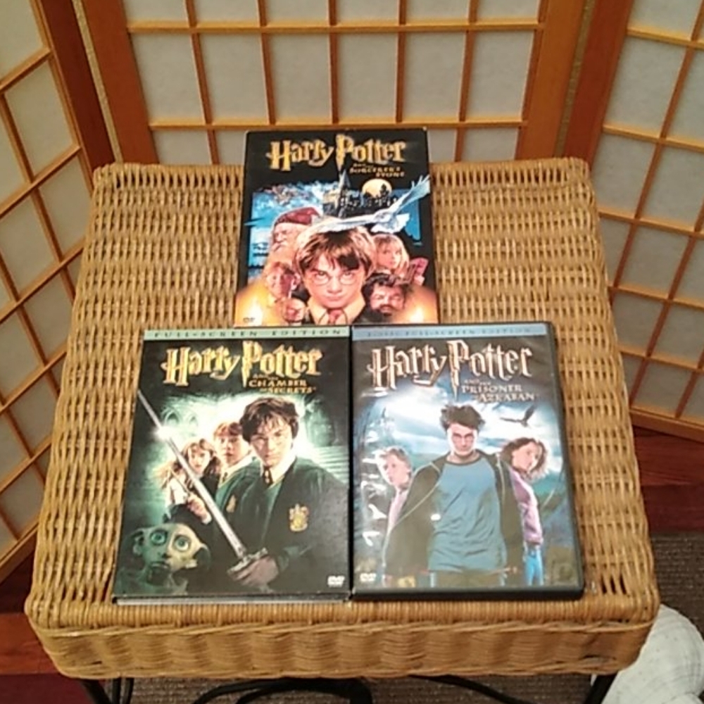 Harry Potter, three, 2 disc DVD sets